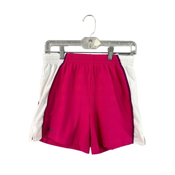 Under Armour Pants - Under Armour Women's Athletic Pink Loose Shorts Size S